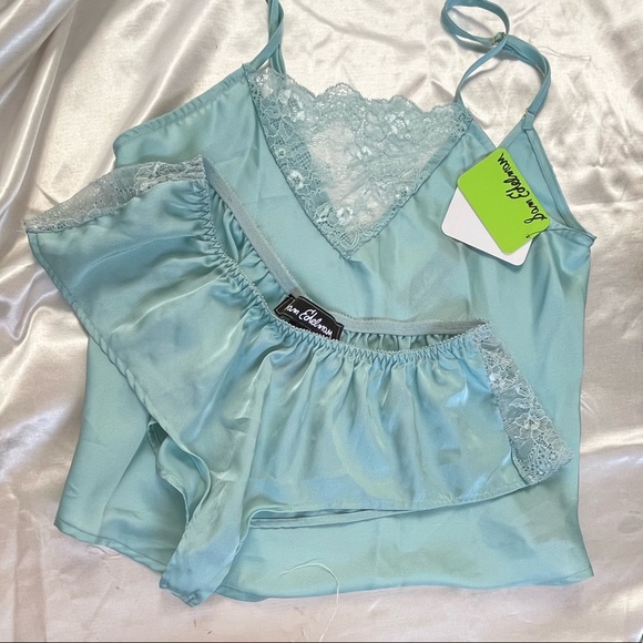 Jo Malone Candle and Sam Edelman 2pc Blue Cami and Undie - Picture 2 of 5